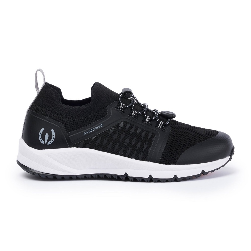 Kerrits Activewear Groundwork Waterproof Sneaker Size 7 1/2MBLACK/ STERLING / 7